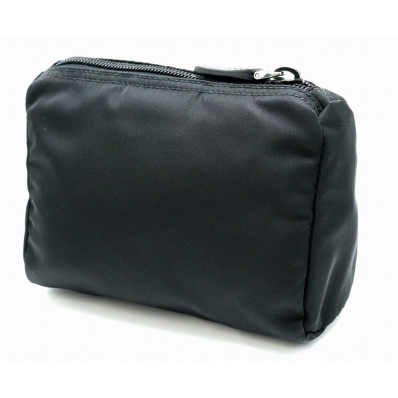 Prada Cosmetic Nylon Nero Black Pouch Pouch - Picture 1 of 9